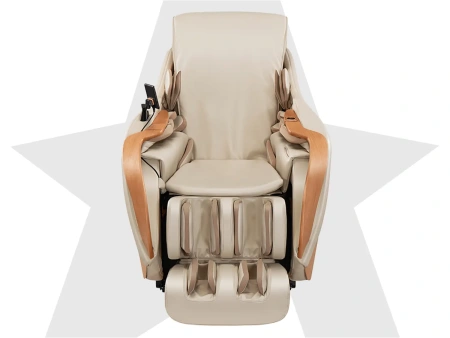 Ультра премиум массажное кресло D_Core 2 Крем